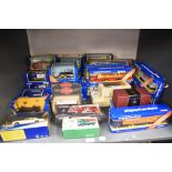 A shelf of 1990's and later Corgi diecasts including 94030 Rolls Royce Corniche, CC06804 1937