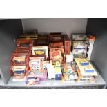 A shelf of 1980's and later Matchbox diecasts including James Bond a View to a Kill Rolls Royce