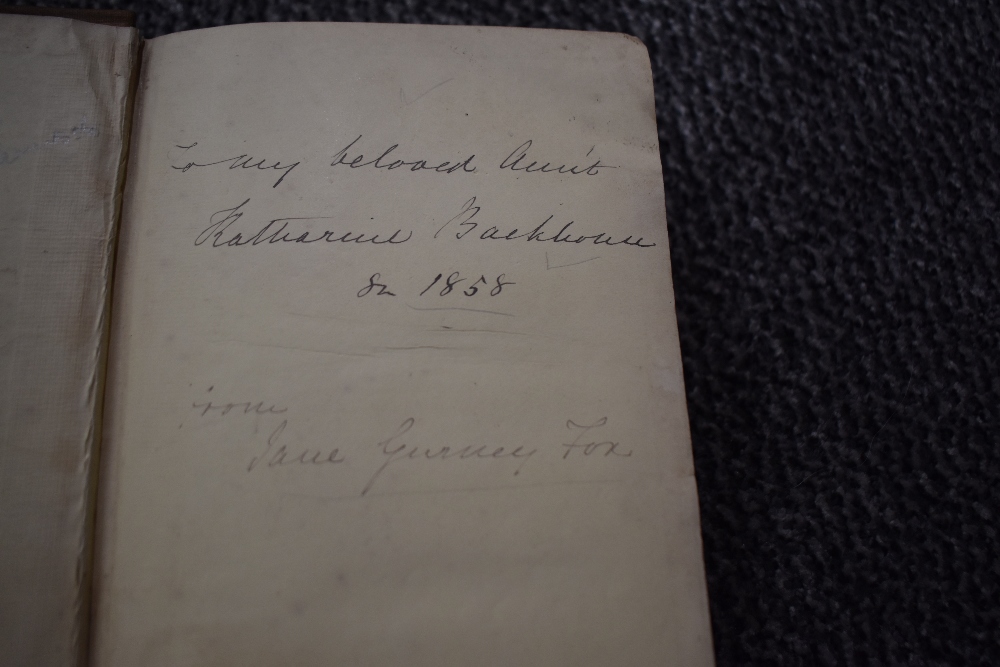 Travel. North American interest. [Backhouse] - Extracts from the Journal and Letters of Hannah - Image 2 of 5