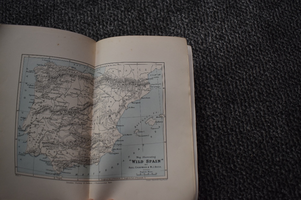 Travel/Sporting. Chapman, Abel & Buck, Walter J. - Wild Spain. London: Gurney and Jackson, 1893. - Image 3 of 5