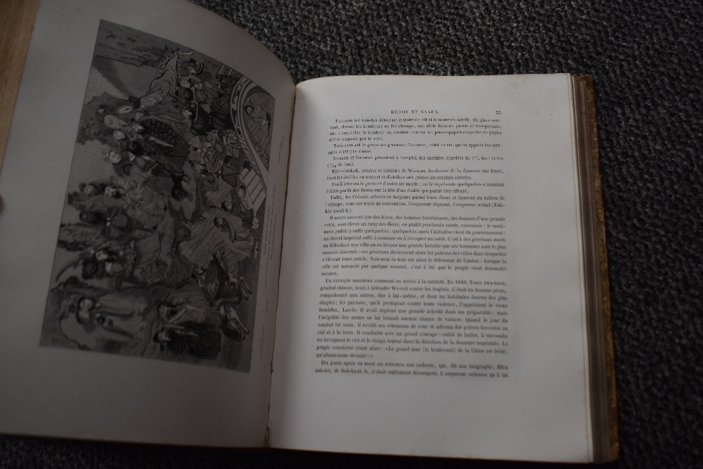 Travel. Memoires Sur La Chine. Paris: Librairie Du Magasin Pittoresque. 1865. Many maps and - Image 4 of 5