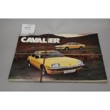 A mixed lot of Specification catalogues and similar, of Rover V8-S, MG Midget and MGB GT, Mini van