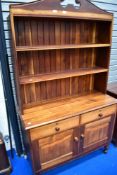 A modern hardwood dresser