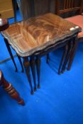 A period style nest of two tables
