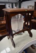 A Victorian mahogany prayer table