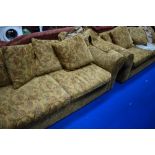 A pair of nice quality modern settees