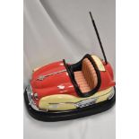 A Bumper Radio bumper car/dodgem design radio.