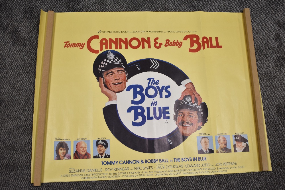 A Uk comedy interest Quad poster, Canon and Ball - The Boys in Blue