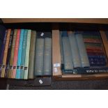 Two cartons of books including six volumes of Countries of the World and a selection of noted