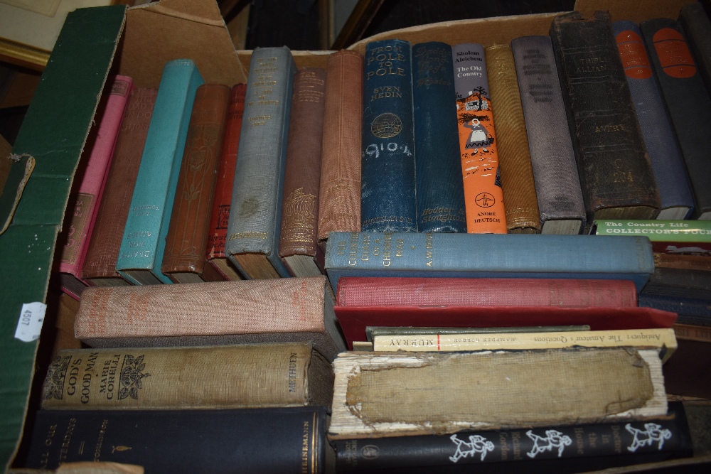 Four boxes of assorted genre books including Readers Digest and similar size vintage books including - Image 5 of 5