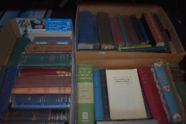 Three boxes of medical books including A H Douthwaite 'French's Index of Differential Diagnosis' and