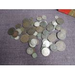 A collection of World Coins including Victorian Silver, many countries also includes Roman and