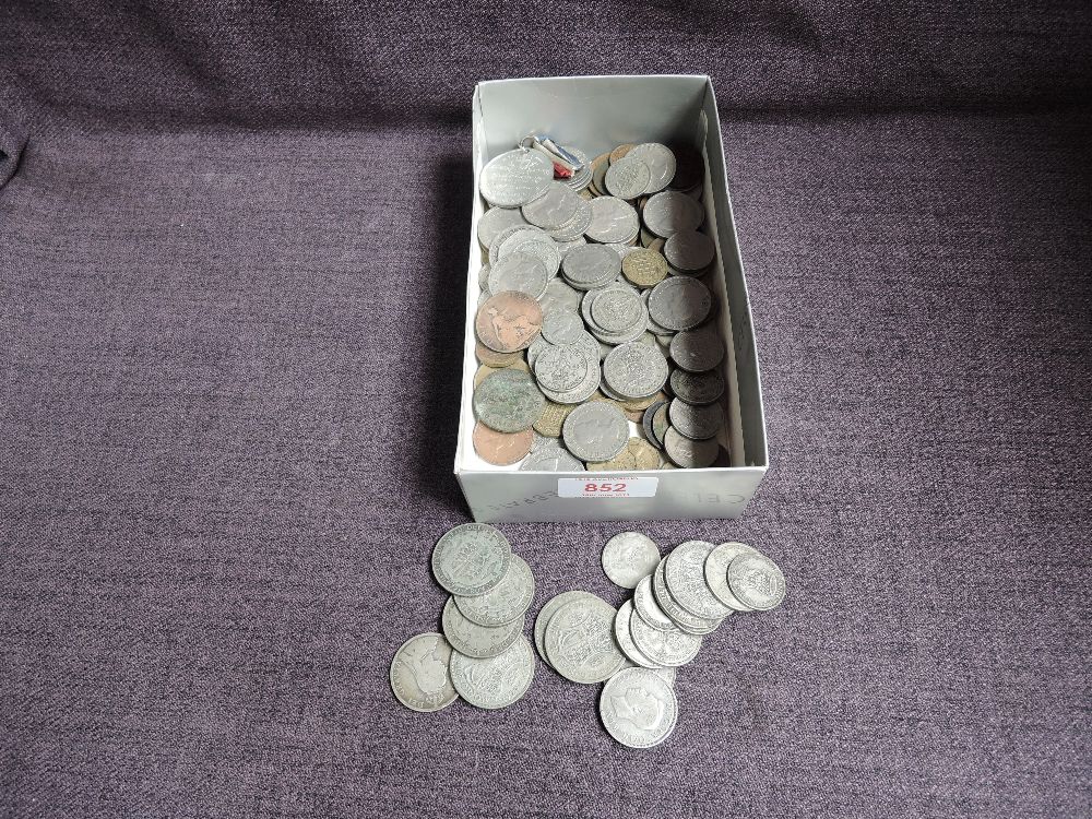 A collection of GB Coins including approx 3.5 oz of Silver, Copper and later Coins