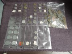 A collection of World Coins including Eire, no Silver seen