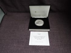 A Jubilee Mint Fine Silver Proof 5oz Coin, The 80th Anniversary of the Battle of Britain, with