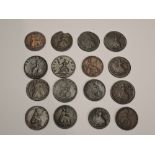 A collection of GB Farthings, 167? Charles II, 1697, 1717?, 1724, 1737, 1754, 1773, 1774, 1799 x2,