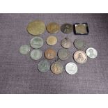A collections of Medallions/Medals including Liverpool Institute Sports, Edward VII National Medal