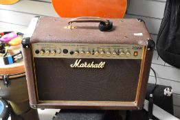 A Marshall acoustic combo amplifier, AS50R
