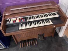 A vintage Hammond Organ