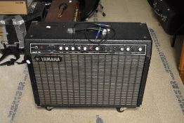 A Yamaha Hundred B212 (G100B-212) guitar combo amp, serial number 1043, late 70s or early 80s