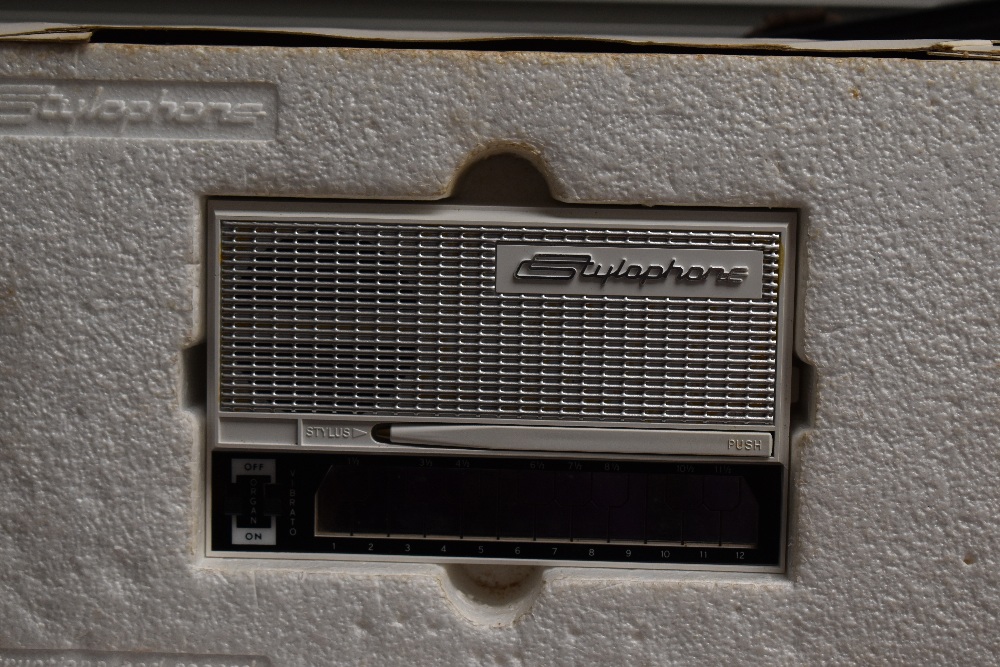 A vintage Stylophone in original box with instructions and demo record - Image 2 of 2