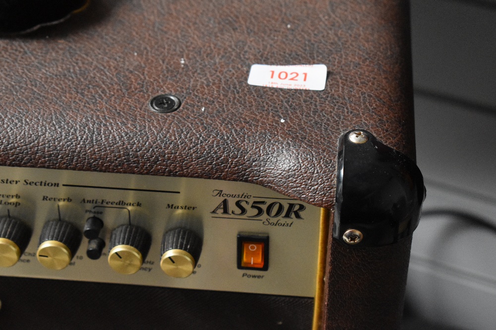 A Marshall acoustic combo amplifier, AS50R - Image 3 of 3