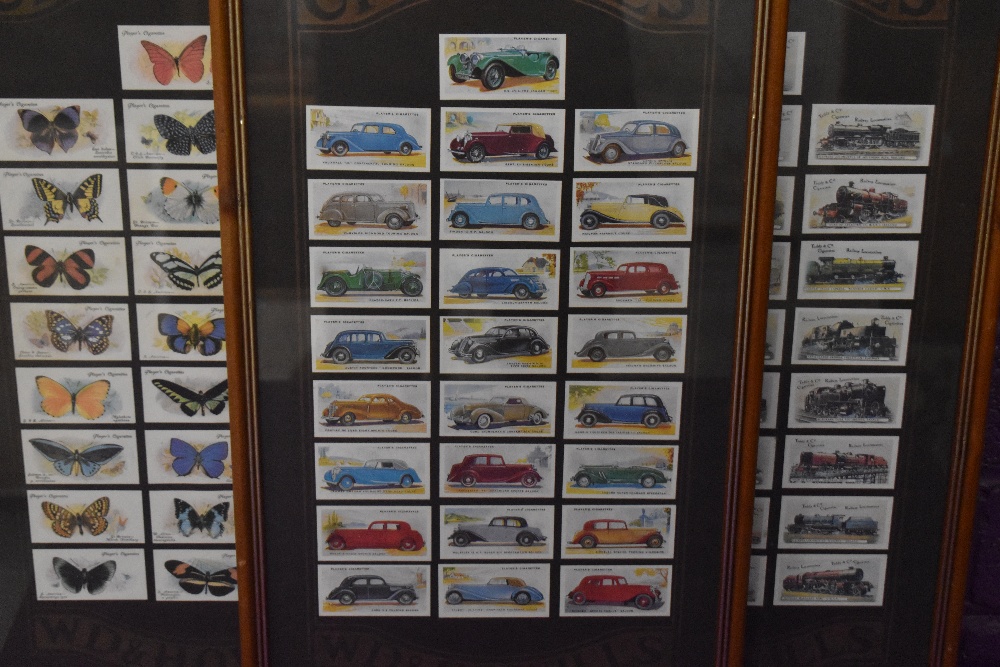 Four collections of cigarette cards, by Wills's Cigarettes & Cask Collection, depicting automobiles, - Image 3 of 4