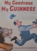 After John Gilroy (1898-1985) a reproduction Pyramid posters Guinness advertising poster 'My