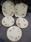 A collection of late 19th/early 20th century Royal China Works Worcester (Granger and Co) plates