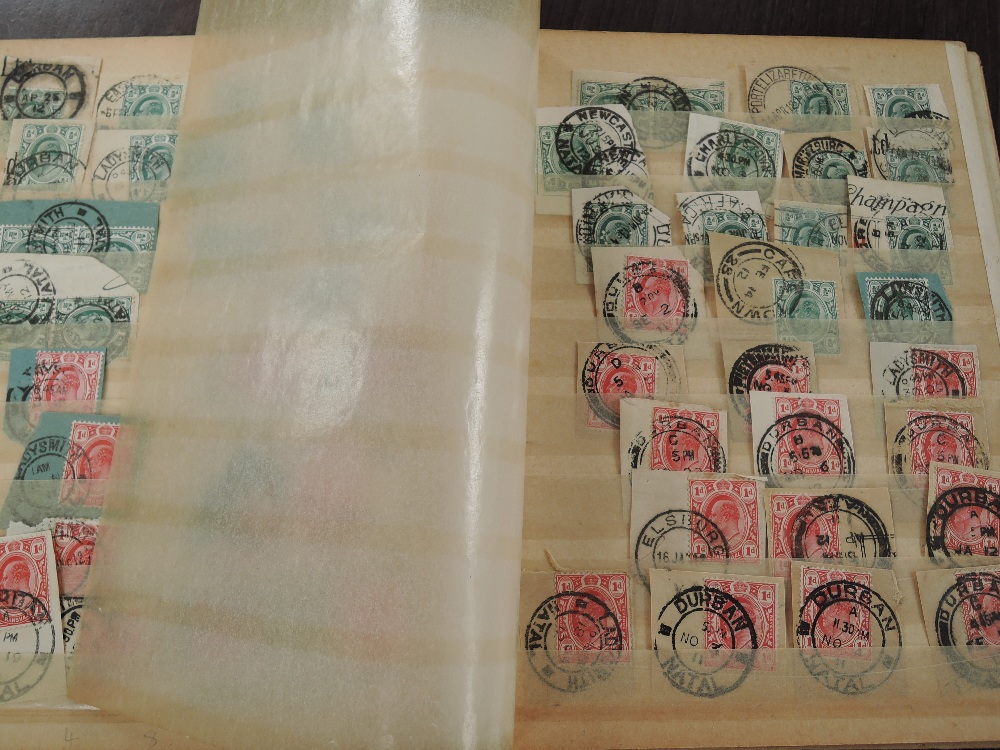 TRANSVAAL, GV ERA COLLECTION IN STOCKBOOK, POSTMARK STUDY LOT Mid format stockbook, apx 1/2 full - Image 5 of 6