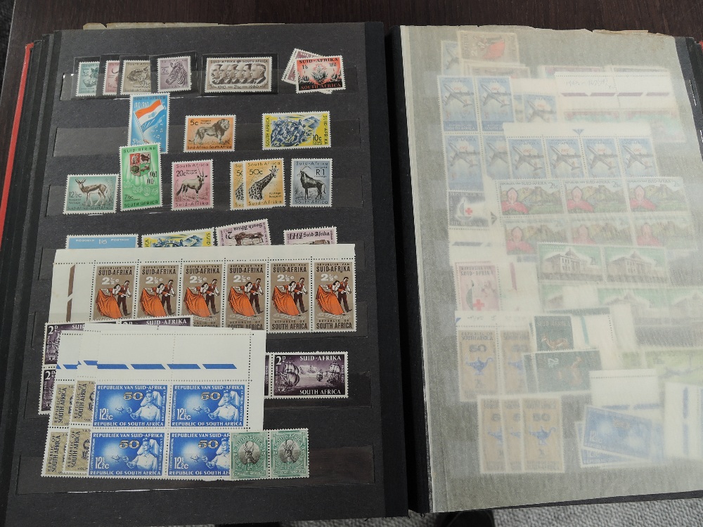 SOUTH AFRICA, 1940's-60's LARGE MNH COLLECTION MUCH IN BLOCKS IN STOCKBOOK 24 page stockbook, - Image 6 of 8