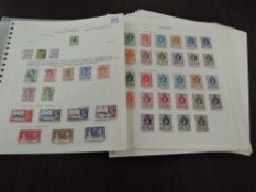 SWAZILAND 1889-1981 STAMP COLLECTION ON 20+ PAGES OF LEAVES Fine Swaziland collection, housed on 20+