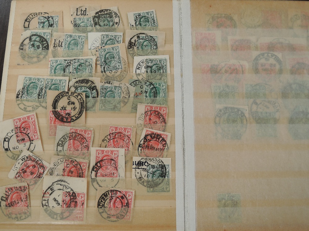 TRANSVAAL, GV ERA COLLECTION IN STOCKBOOK, POSTMARK STUDY LOT Mid format stockbook, apx 1/2 full - Image 6 of 6