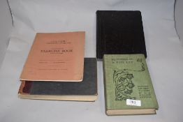 Two early 20th century manuscript minute books for an unknown committee. With two Manchester related