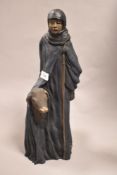 A soul journeys Maasai figurine, Mtembei, he who roams the plains, limited edition of 0421 of 5000.