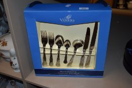 A boxed Viners Tabletop Collection 18/10 Stainless Steel 44 piece cutlery set