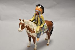 A Beswick figure study of a Native American Indian Chief Hn 1391