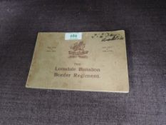 The Lonsdale Battalion Border Regiment Booklet, Carlisle, Thurnam, 1915 having pen markings to