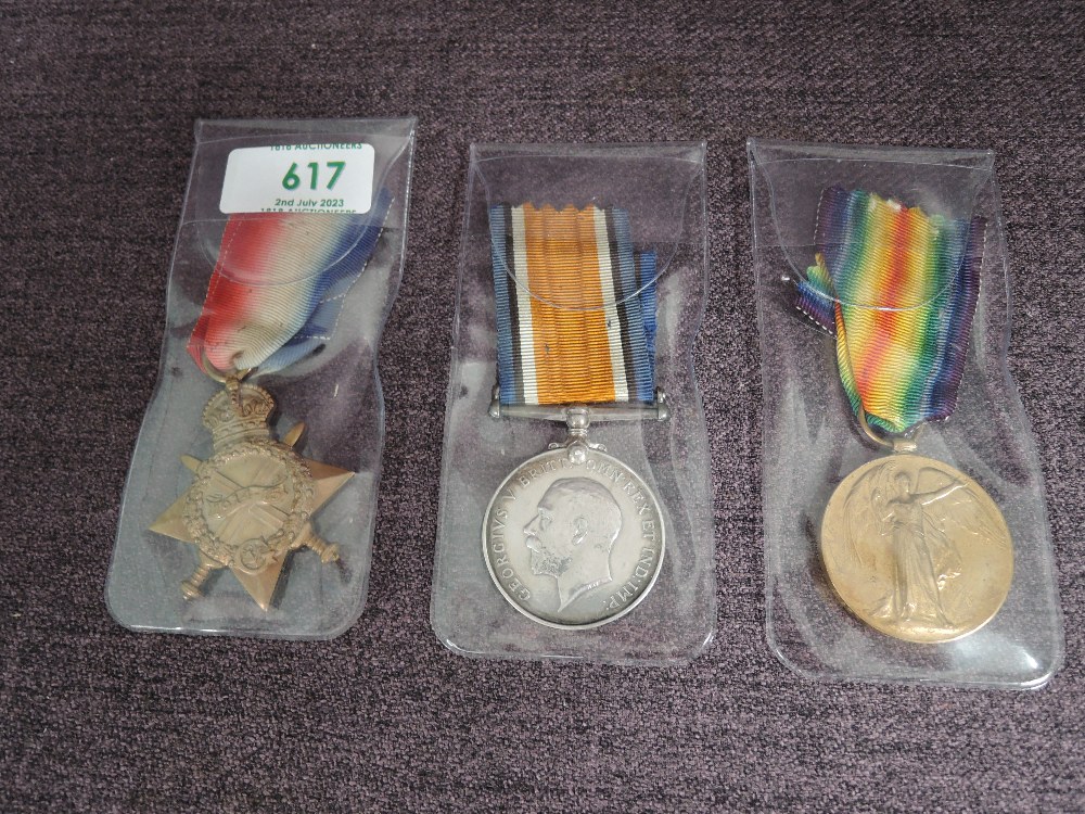 A WW1 Trio, 1914-15 Star, British War Medal and Victory Medal to 60973 Dvr.G.Budd.R.F.A, War &