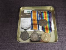 A Trio of WW1 Medals, Military, War 1914-20 & Victory to 797096 CPL.H.H.Schofield.R.F.A.T.F along