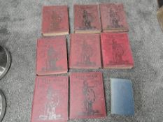 WWI War Illustrated in nine volumes along with The World Crisis 1911-1919 Winston S Churchill