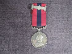 A WW1 Distinguished Conduct Medal to 7491 PTE.Harold.Corbett. 2/W.Rid.R for Sap Head Bombing 15th