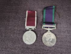 An Elizabeth II General Service Medal with Northern Ireland Clasp to 24202527.PTE.D.J.Clark.ACC alo