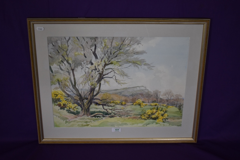 Local Interest* Sydney Passmore (British 20th century) watercolour, Whitbarrow from Rocky Common- - Image 2 of 4