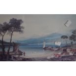 After Joseph Mallord William Turner RA (1775-1851), two reproduction prints, 'Lake Geneva' & '