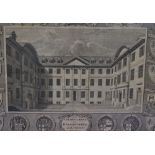 After William Sherwin (c.1645-1709), engraving, 'The College of Arms or Heralds Office London (view)