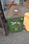 A vintage oil can, Castrol agricultural type