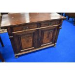 A Victorian mahogany sideboard in the aesthetic style