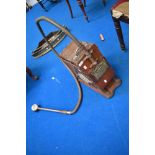 An antique vaccuum cleaner 'Baby Daisy' vacuum cleaner
