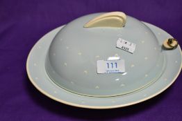 A vintage Susie Cooper warming plate